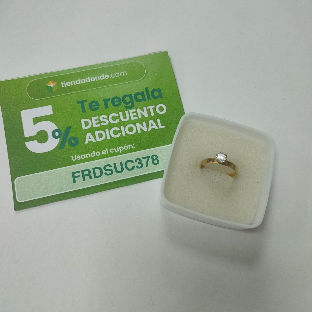 ANILLITO ORO 18 K 2,10 GRMS (SEMINUEVO)