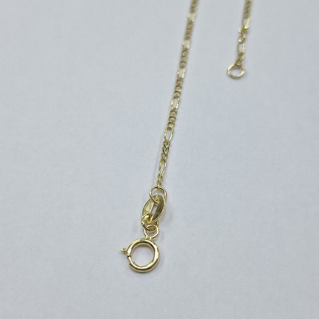 PULSERAS TEJIDO 3X1 ORO 14K 21 CM 1 GR (NUEVO)