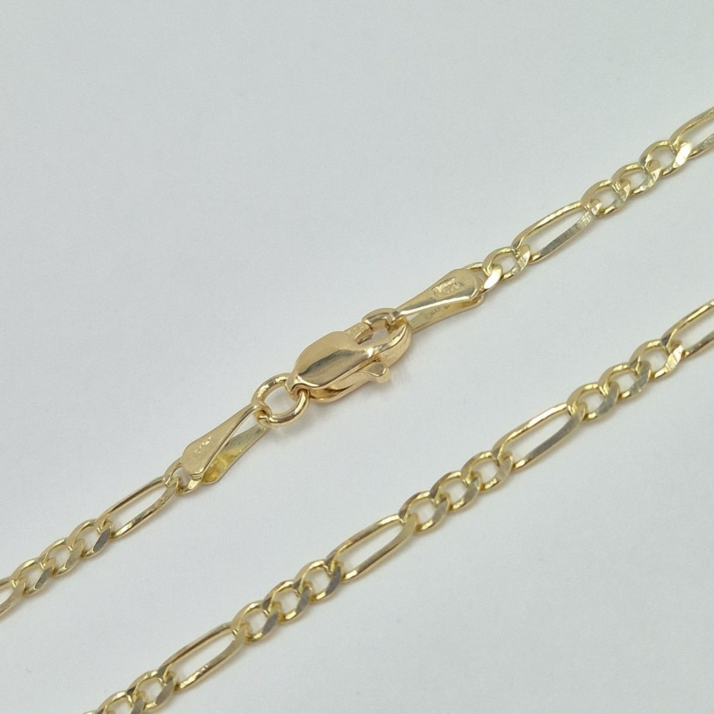 CADENAS 3X1 ORO 14K 55 CM 5.1 GR (NUEVO)