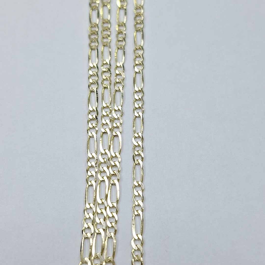 CADENAS 3X1 ORO 14K 55 CM 4.6 GR (NUEVO)