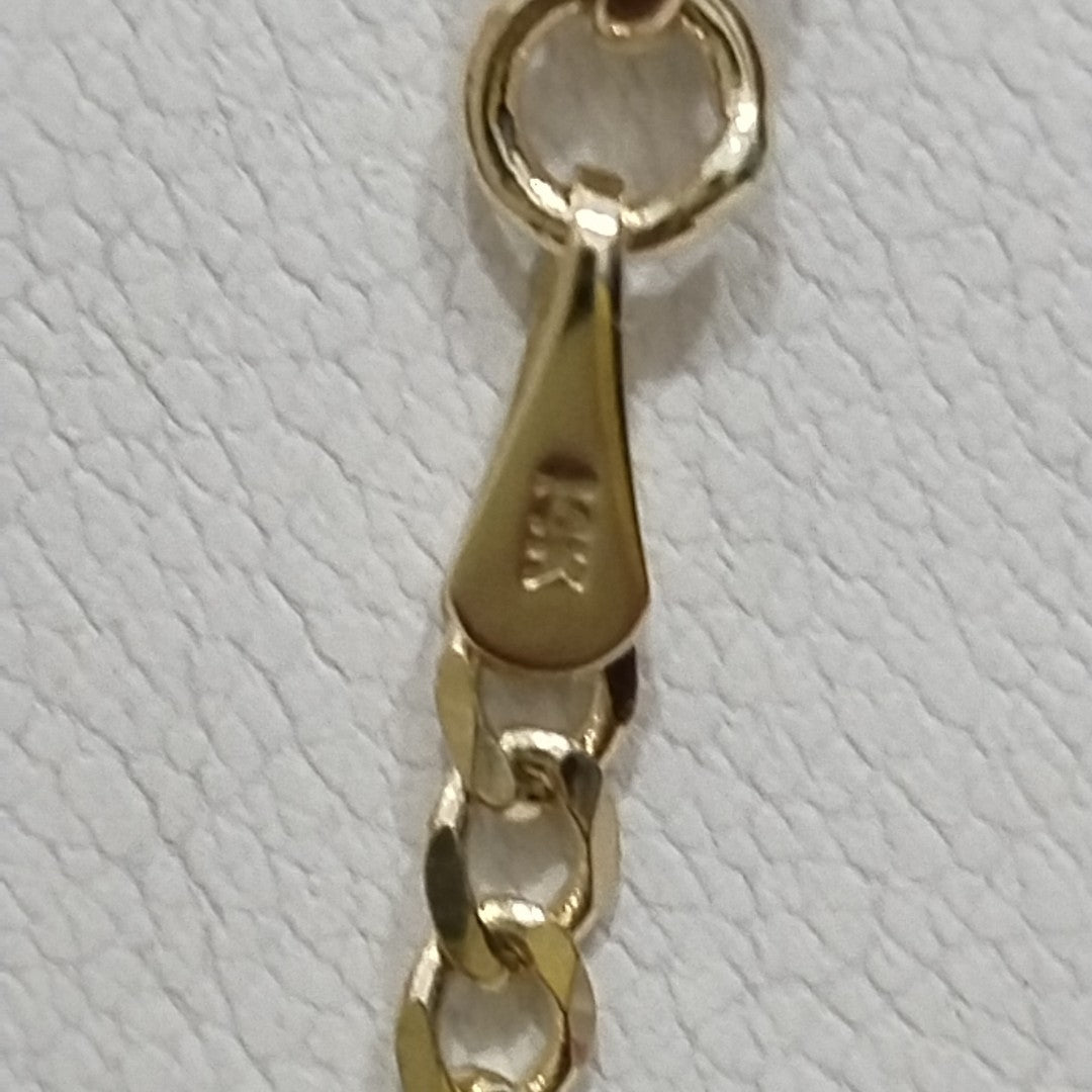 CADENAS 3X1 ORO 14K 55 CM 4.7 GR (NUEVO)