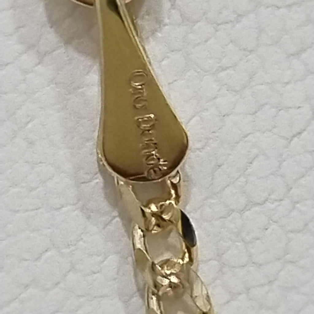 CADENAS 3X1 ORO 14K 55 CM 3.7 GR (NUEVO)