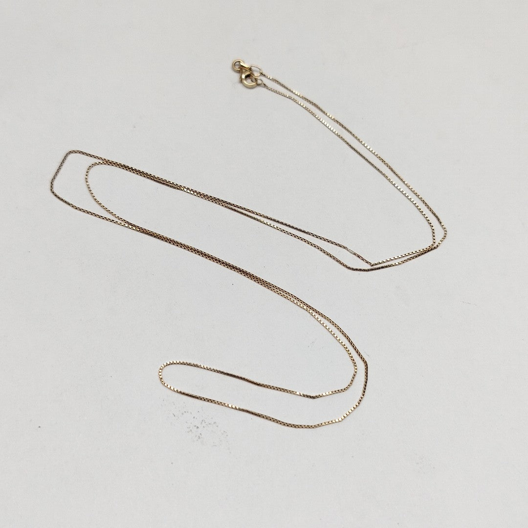 CADENA ORO 14 K 1.2 GRMS (SEMINUEVO)