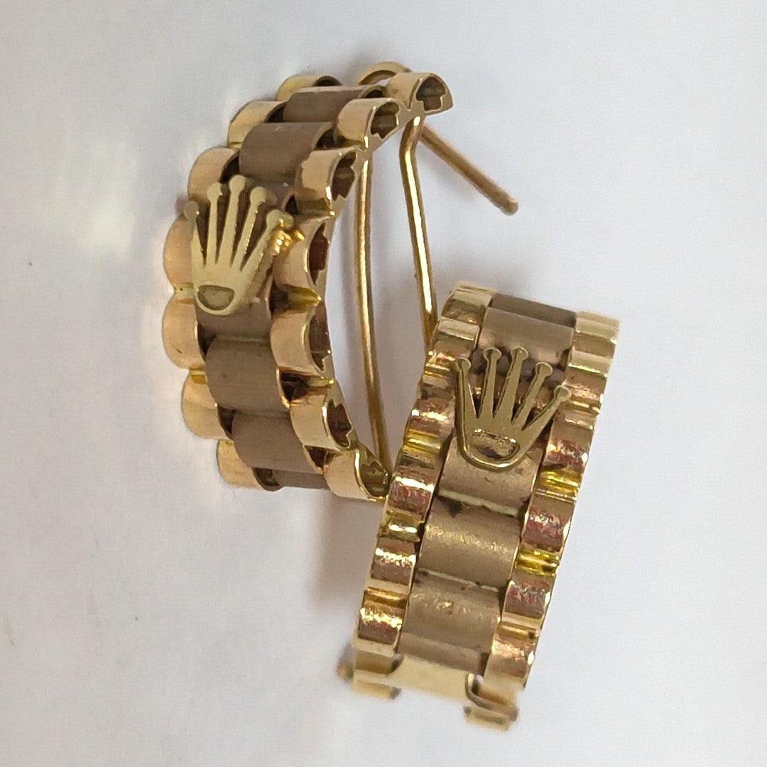 ARETES PAR ORO 14 K 5,40 GRMS (SEMINUEVO)