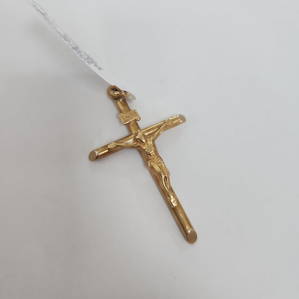 CRUCIFIJO ORO 18 K 3,90 GRMS (SEMINUEVO)