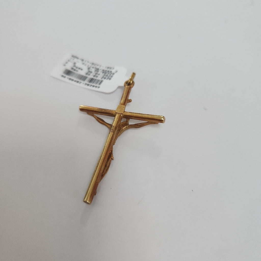 CRUCIFIJO ORO 18 K 7,50 GRMS (SEMINUEVO)