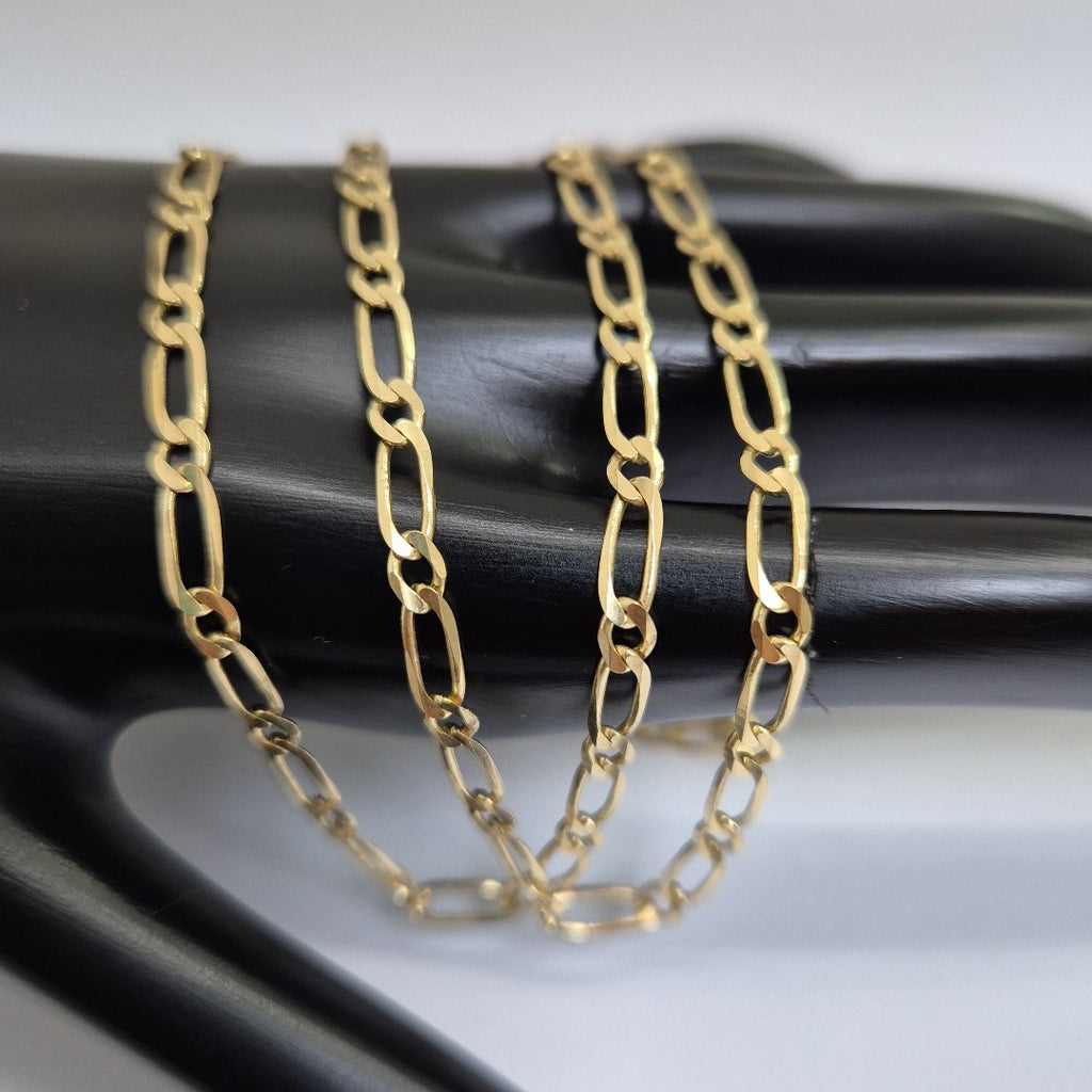 CADENAS 1X1 ORO 14K 55 CM 7.4 GR (NUEVO)