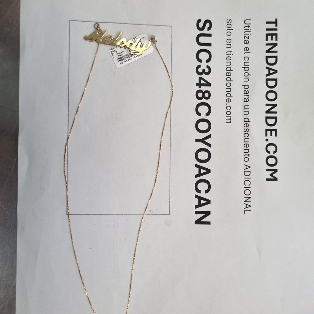 GARGANTILLA ORO 14 K 4.5 GRMS (SEMINUEVO)