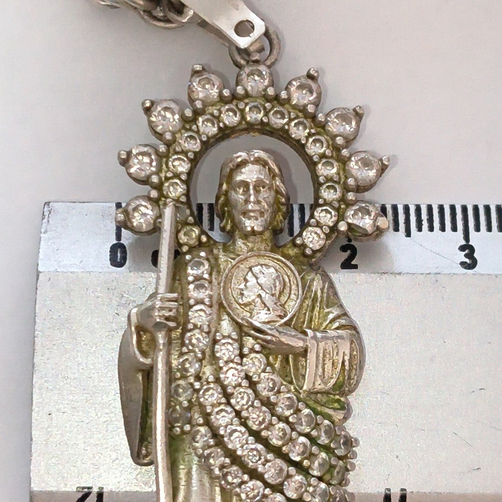 CADENA, DIJE PLATA 55.1 GRMS (SEMINUEVO)