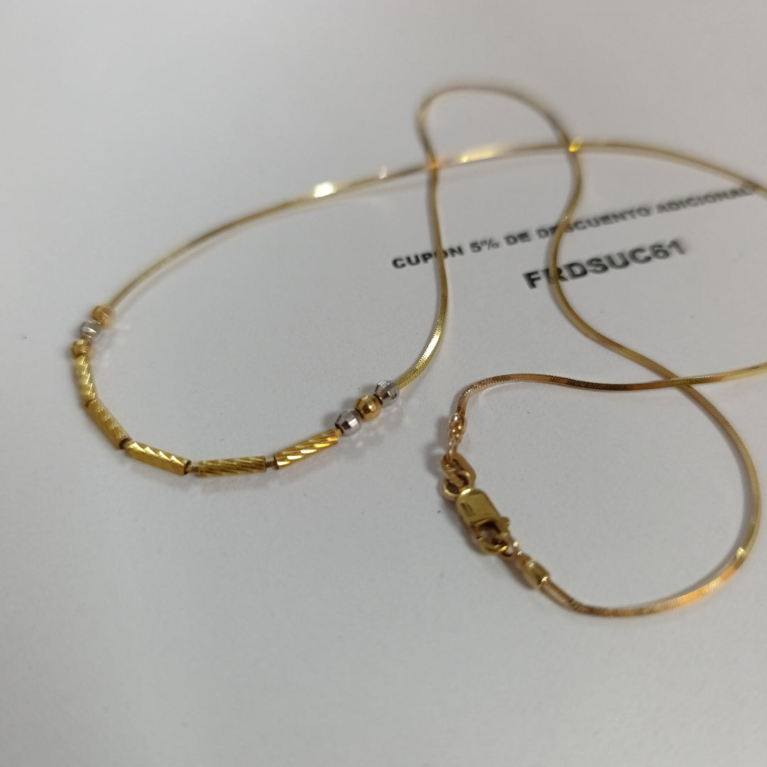 GARGANTILLA ORO 14 K 4,30 GRMS (SEMINUEVO)