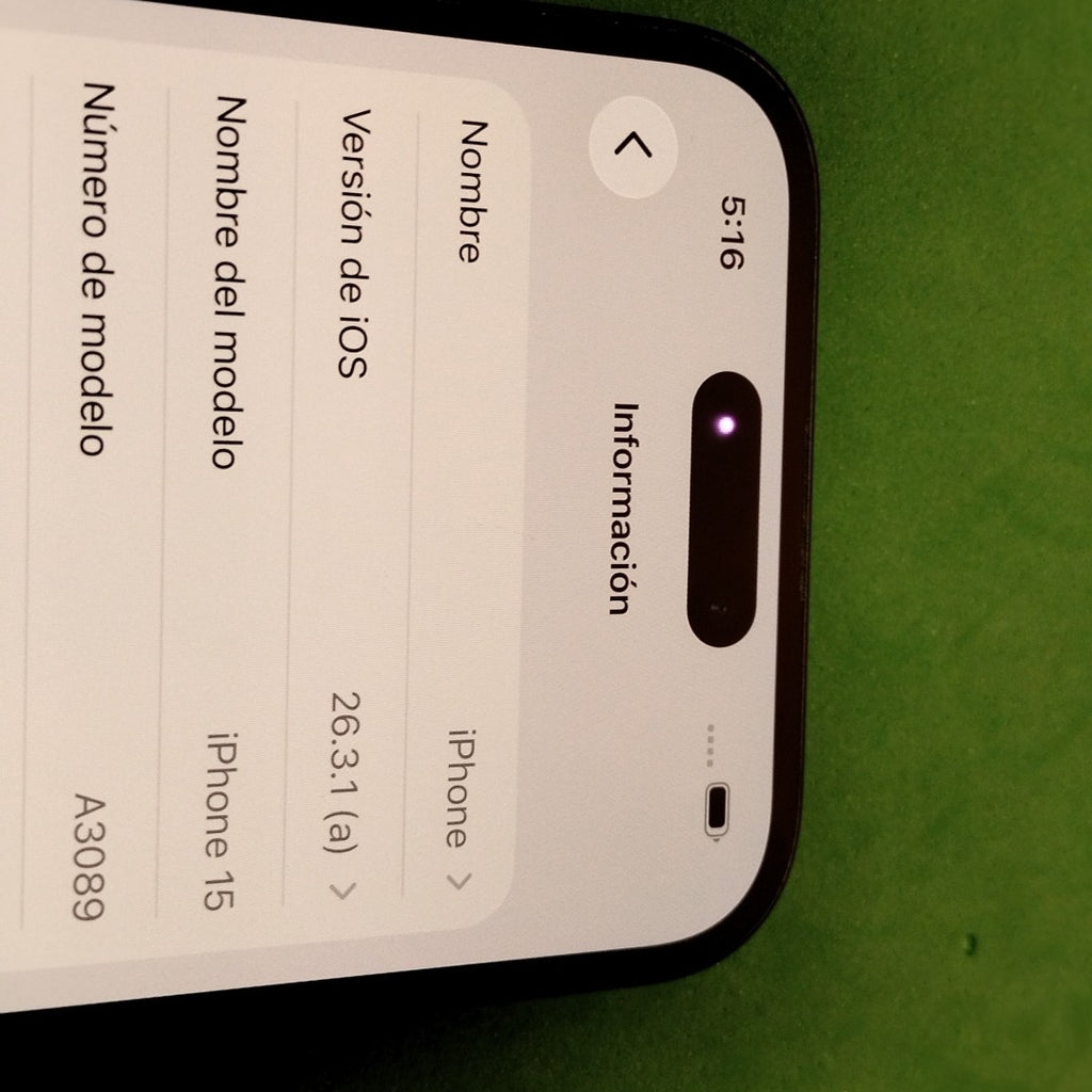 CELULAR APPLE IPHONE 15 A3089 (2023) 128 GB 6 GB RAM