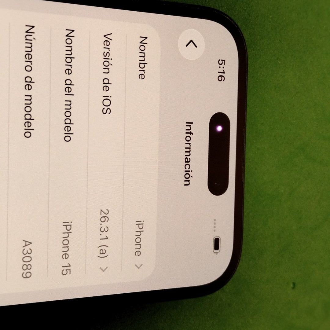 CELULAR APPLE IPHONE 15 A3089 (2023) 128 GB 6 GB RAM