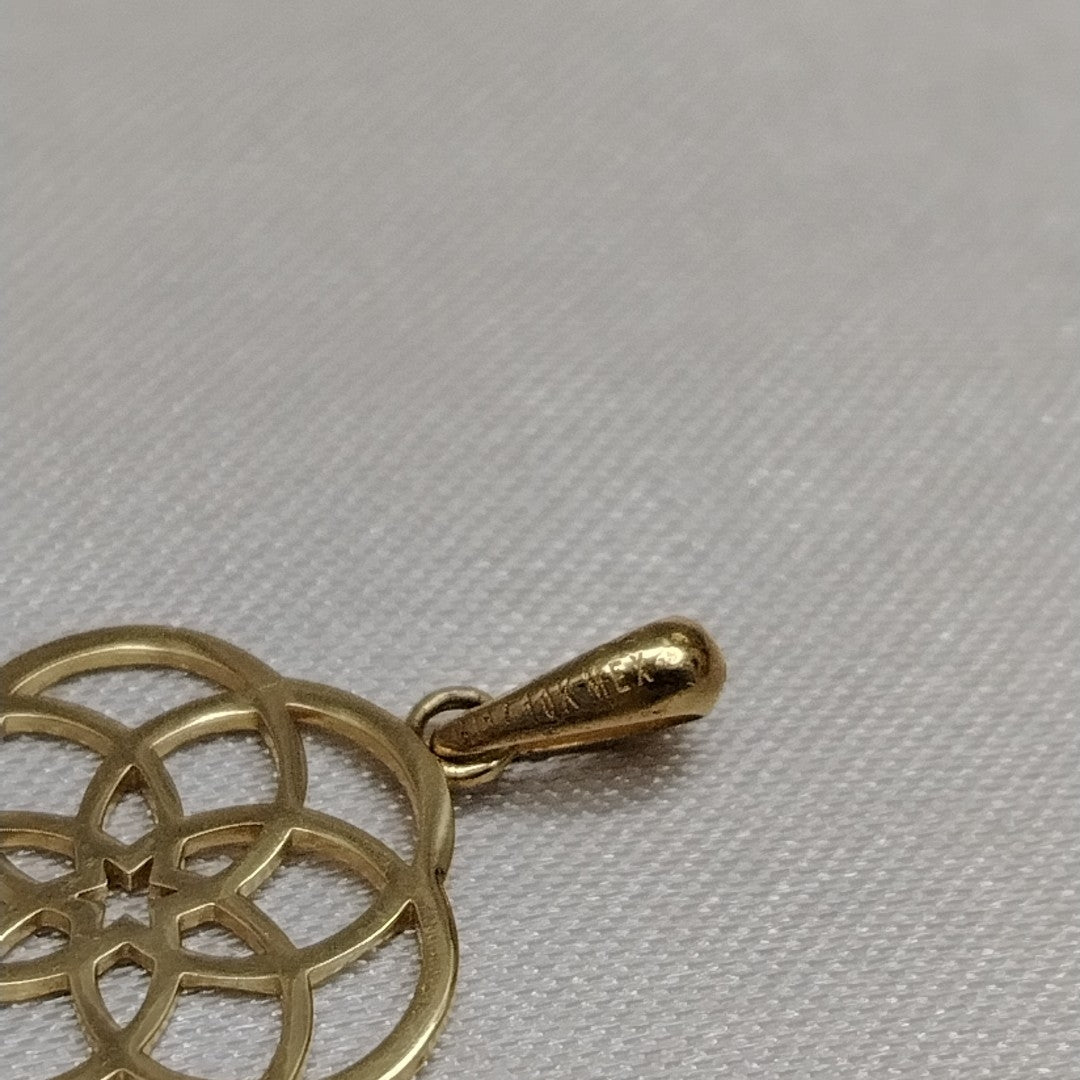DIJES FLOR ORO 10K 1.4 GR (NUEVO)