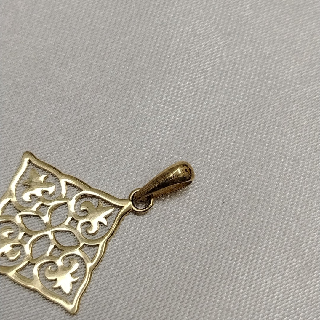 DIJES FLOR ORO 10K 1.4 GR (NUEVO)