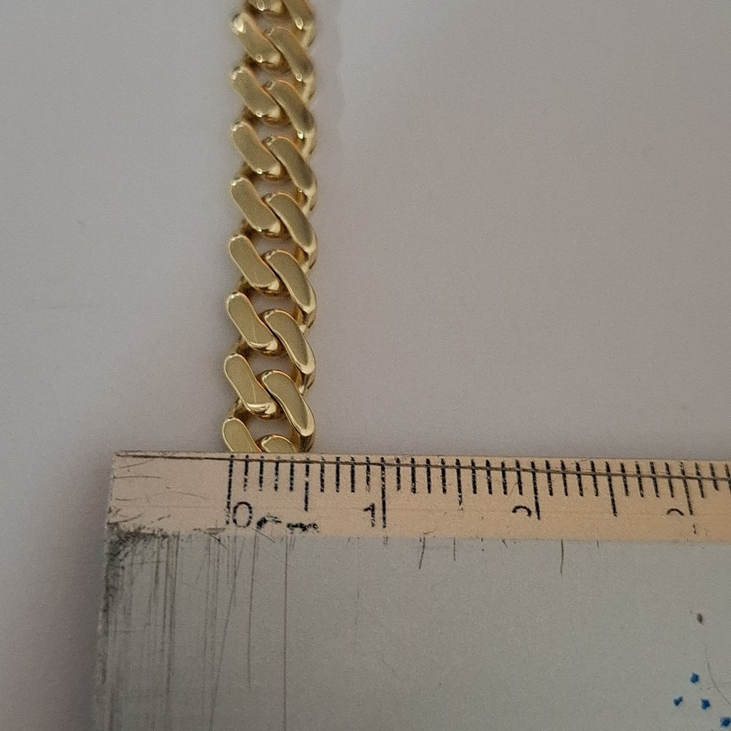 PULSERA MONACO ORO 10K 6.5 (NUEVO)