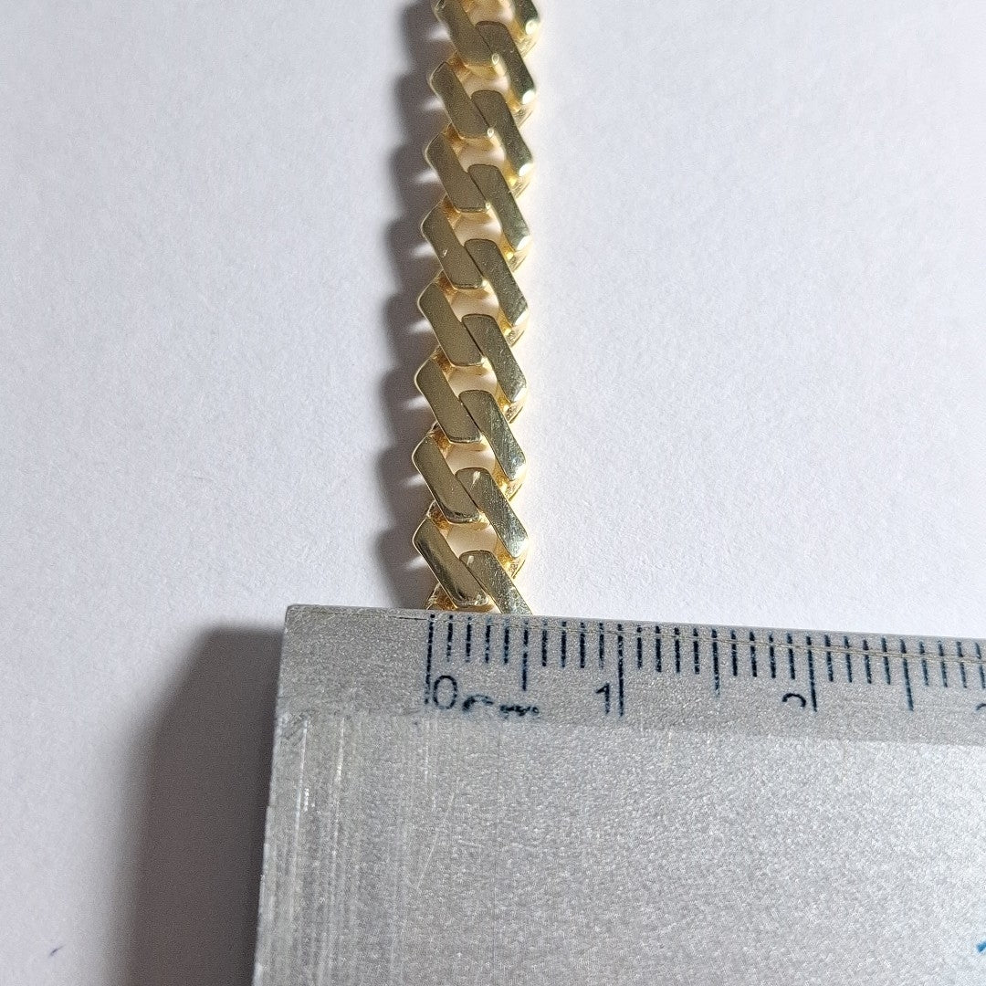 PULSERA MONACO ORO 14K 6.8 (NUEVO)