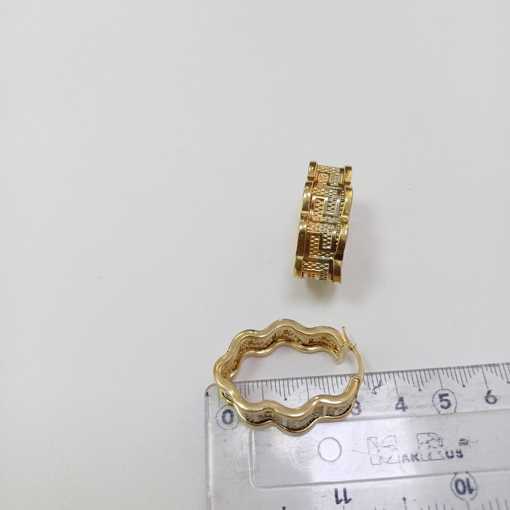 ARRACADAS PAR ORO 14 K 6,80 GRMS (SEMINUEVO)