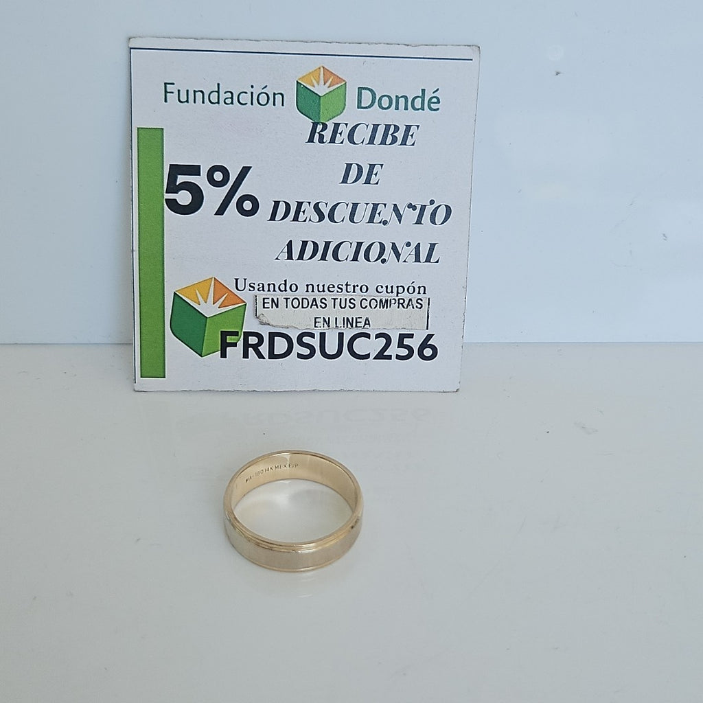 ARGOLLA ORO 14 K 5,90 GRMS (SEMINUEVO)