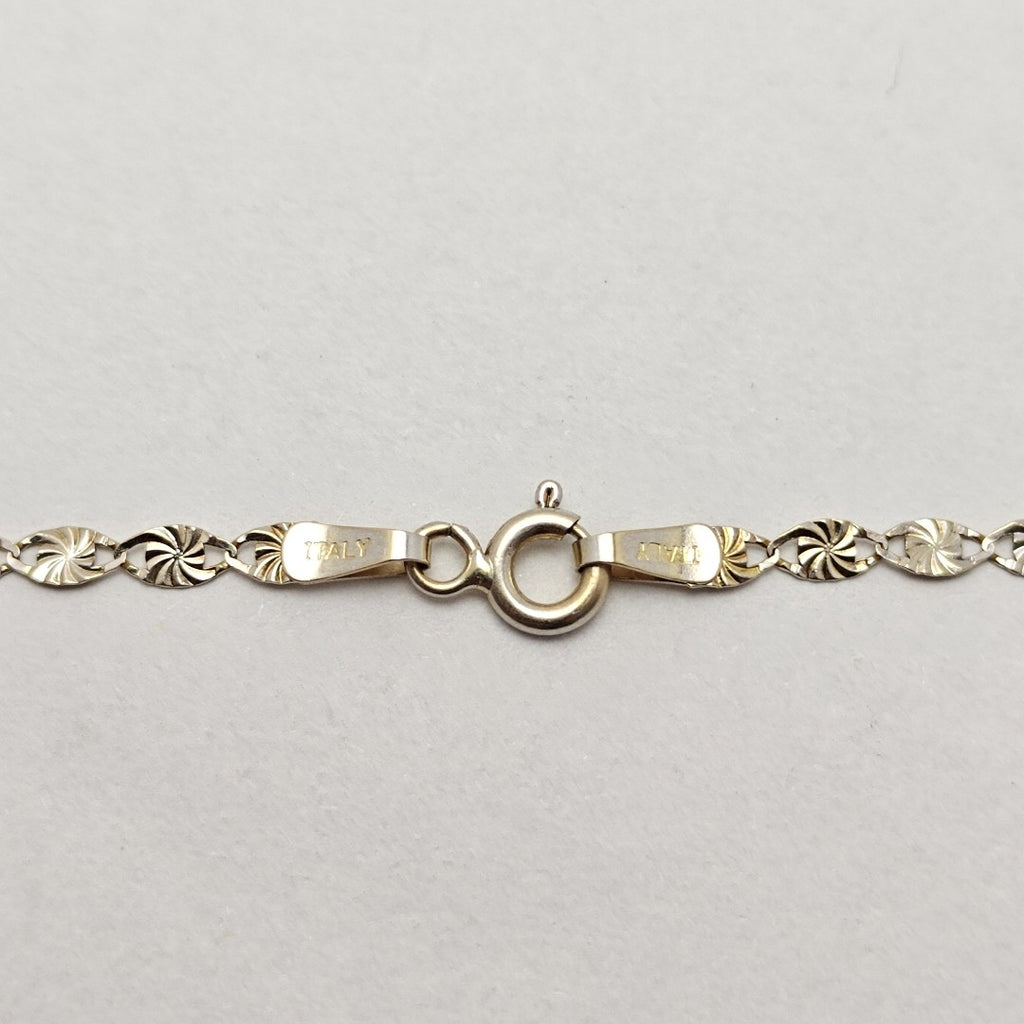 CADENA ORO BLANCO 14 K 3.3 GRMS (SEMINUEVO)