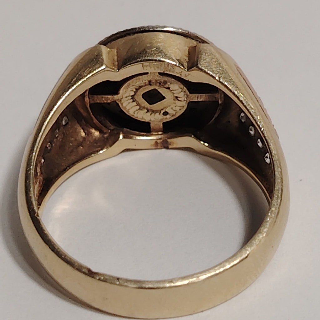 ANILLO ORO 14 K 12 GRMS (SEMINUEVO)
