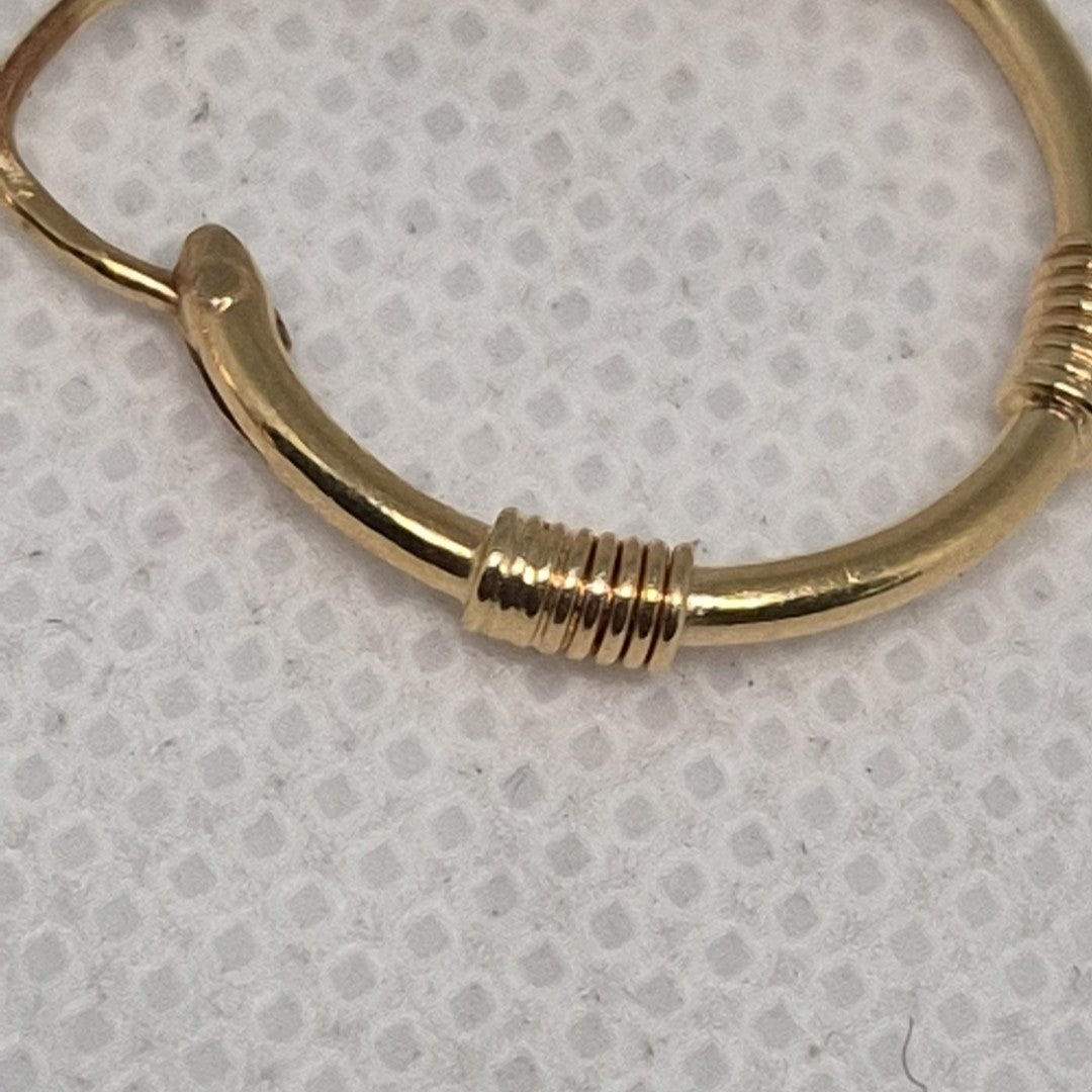 ARRACADAS PAR ORO 10 K 1,80 GRMS (SEMINUEVO)