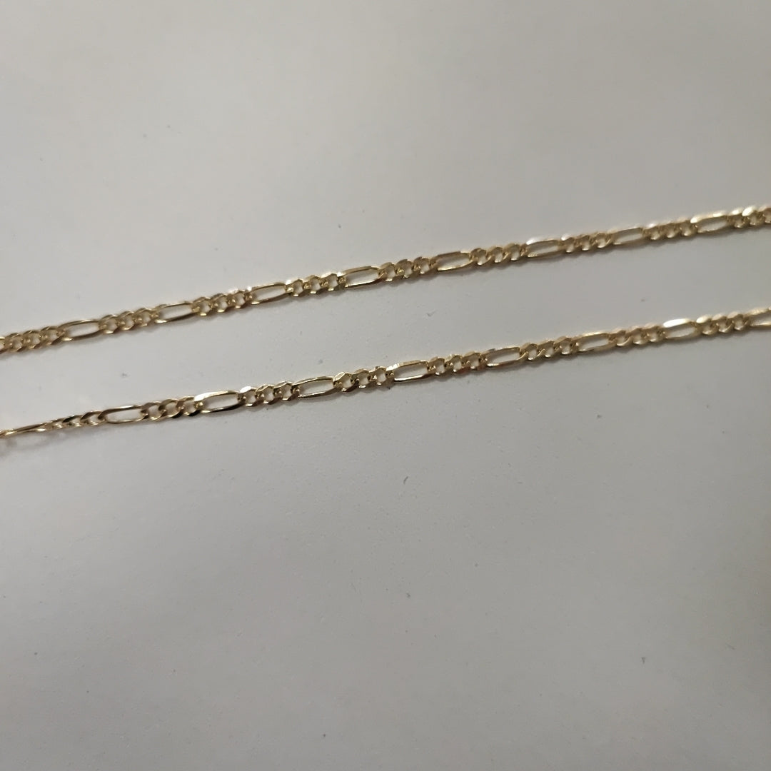CADENAS 3X1 ORO 14K 55 CM 5.2 GR (NUEVO)