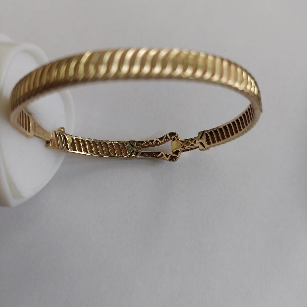 PULSERA RIGIDA ORO 14 K 11.7 GRMS (SEMINUEVO)
