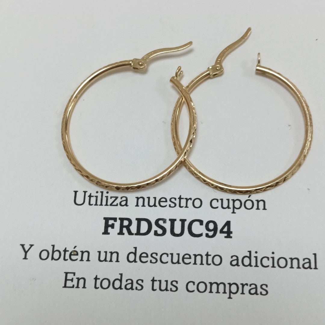 ARRACADAS ORO 10K 1.6 (NUEVO)