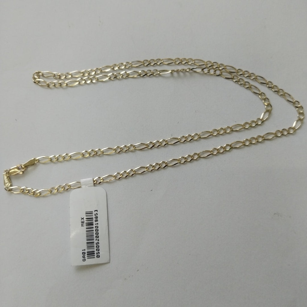 CADENAS TEJIDO 3X1 ORO 10K 50 CM 4.1 GR (NUEVO)