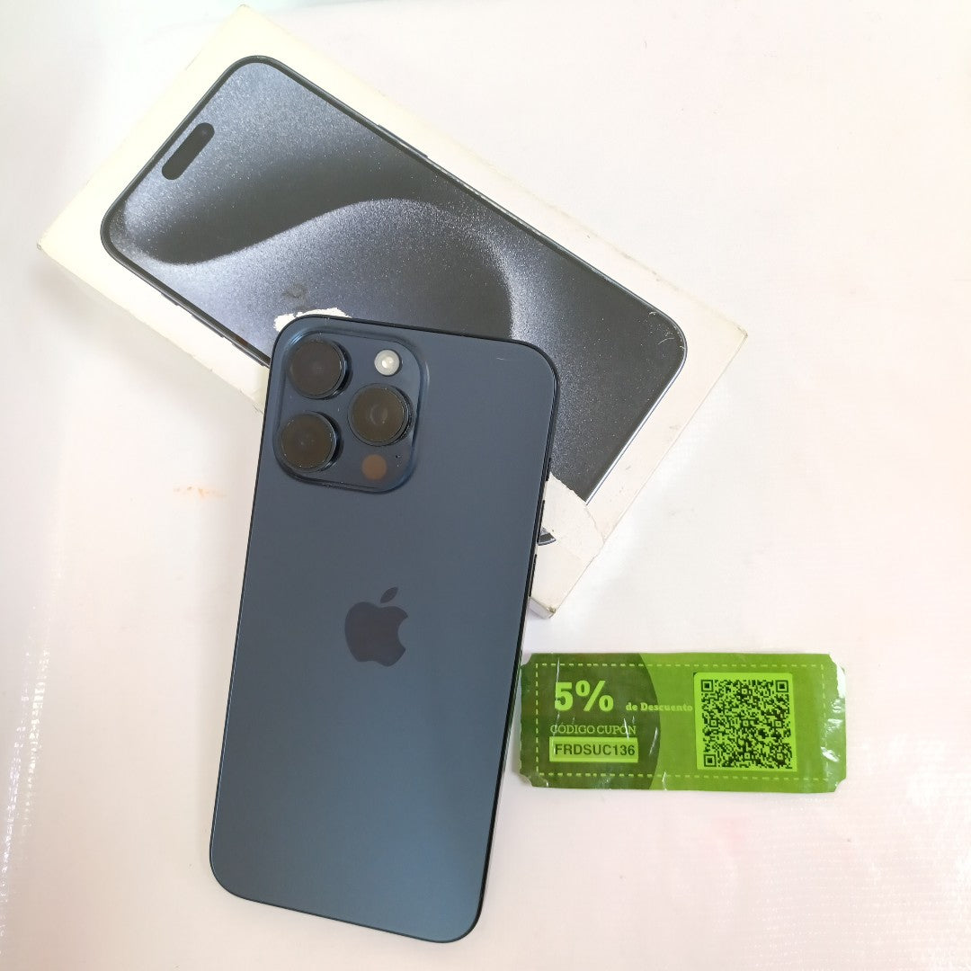 CELULAR APPLE IPHONE 15 PRO MAX A3105 (2023) 512 GB 8 GB RAM (SEMINUEVO)