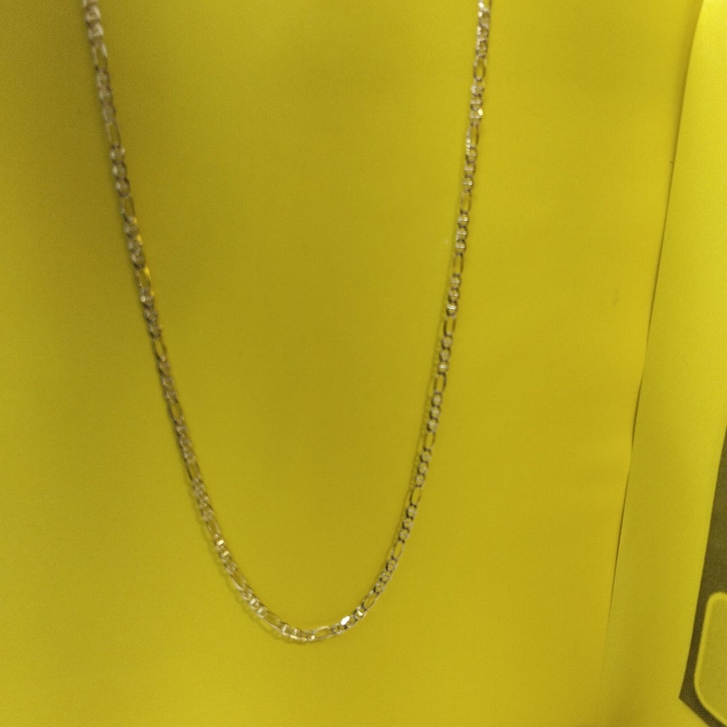 CADENAS TEJIDO FIGARO GUCHI ORO 10K 60 CM 5.3 GR (NUEVO)
