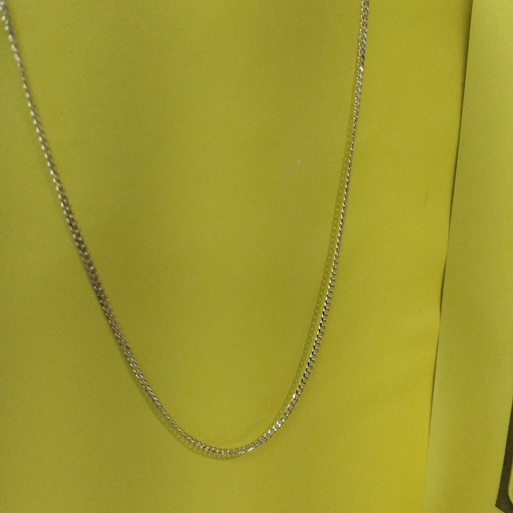 CADENAS TEJIDO BARBADA ORO 10K 60 CM 4.1 GR (NUEVO)