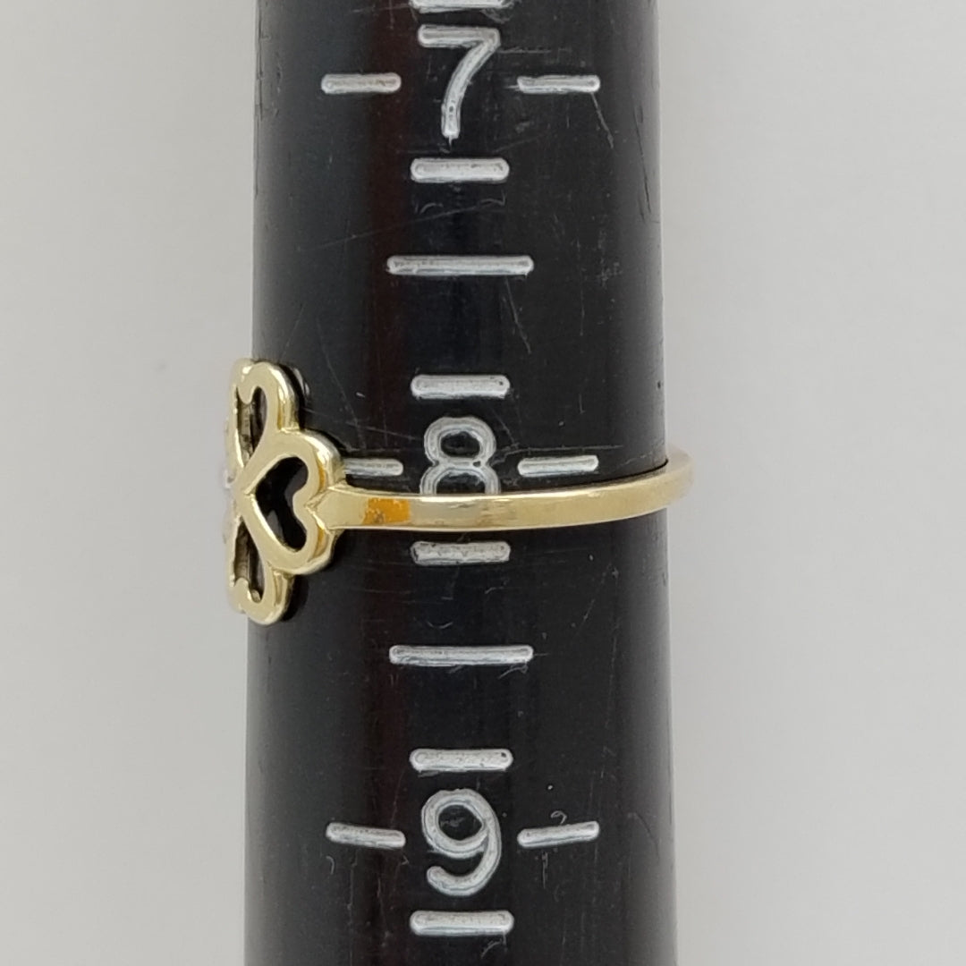 ANILLITO ORO, RODIADO 14 K 1.5 GRMS (SEMINUEVO)