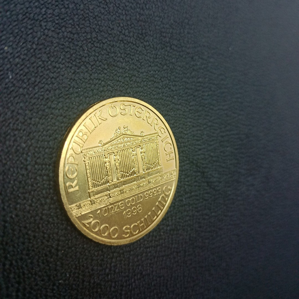 MEDALLA CONMEMORATIVA ORO 24K 31.1 GRMS (SEMINUEVO)