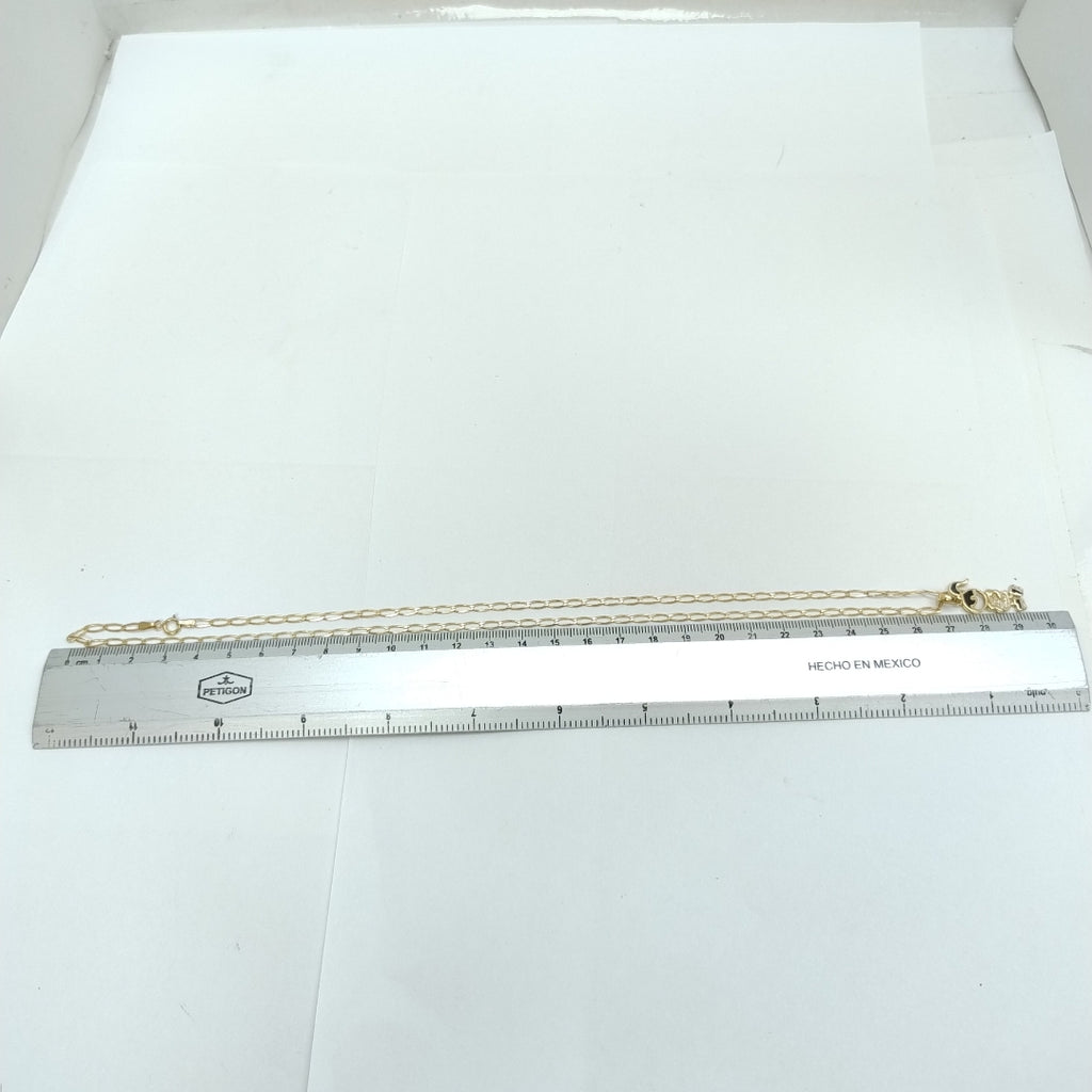 CADENA, DIJE ORO 14 K 6 GRMS (SEMINUEVO)