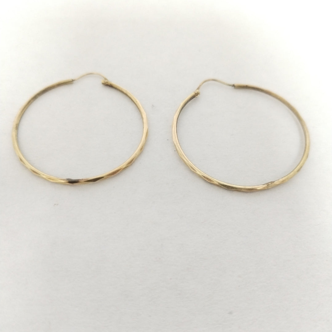 ARRACADAS PAR ORO 14 K 2.5 GRMS (SEMINUEVO)