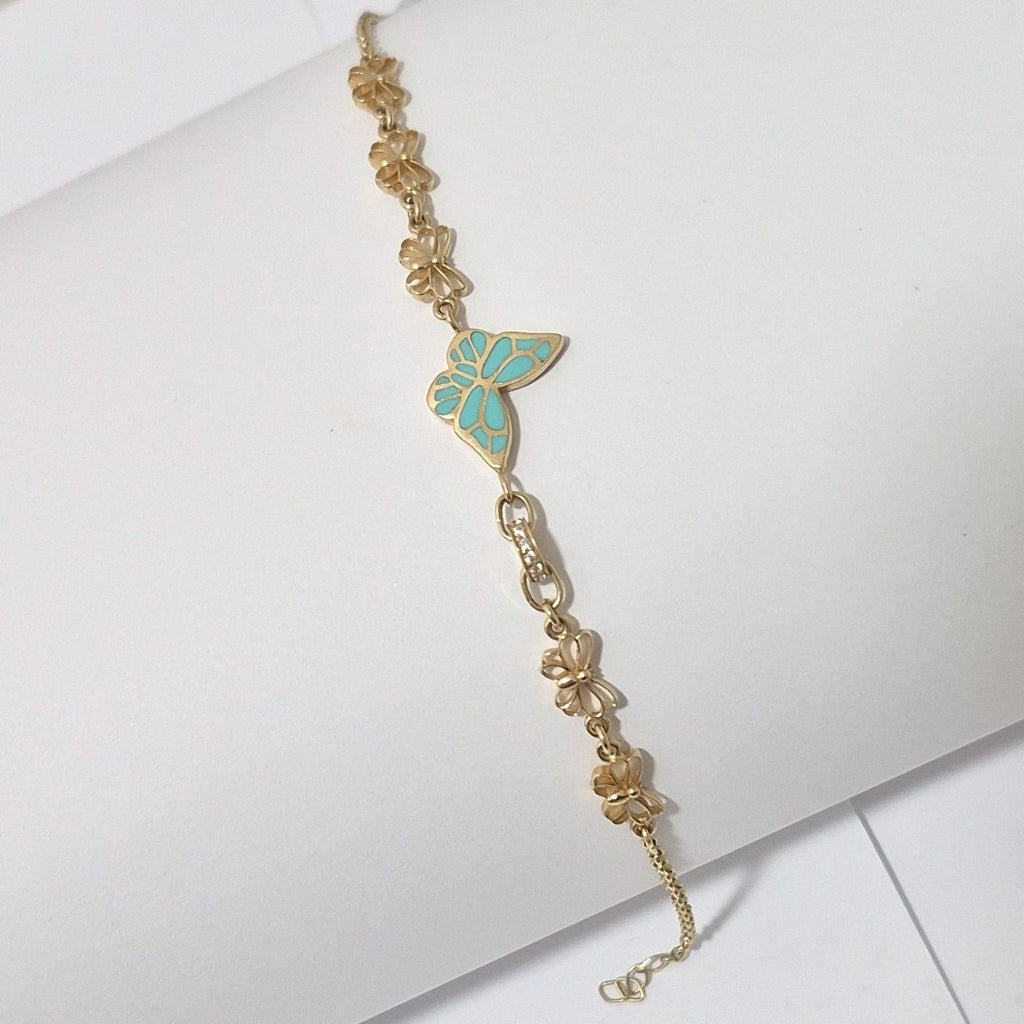 PULSERAS DAMA ORO 14K 4.3 (NUEVO)