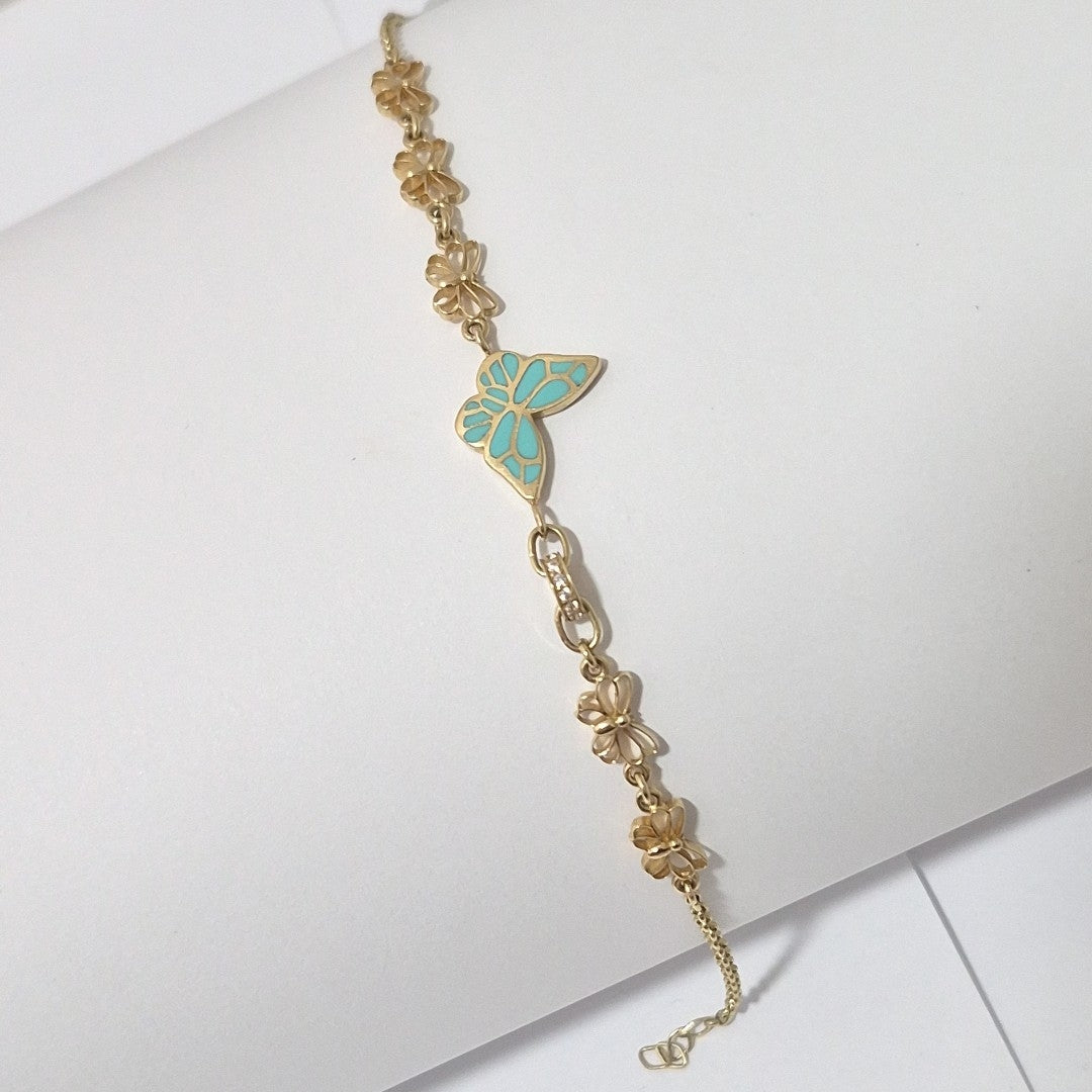 PULSERAS DAMA ORO 14K 4.3 (NUEVO)