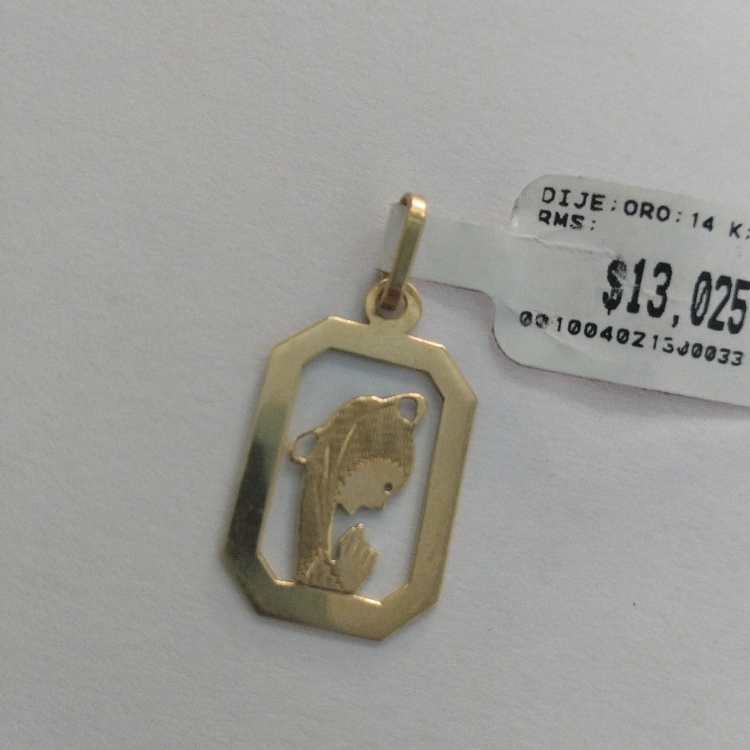 DIJE ORO 14 K 1,90 GRMS (SEMINUEVO)