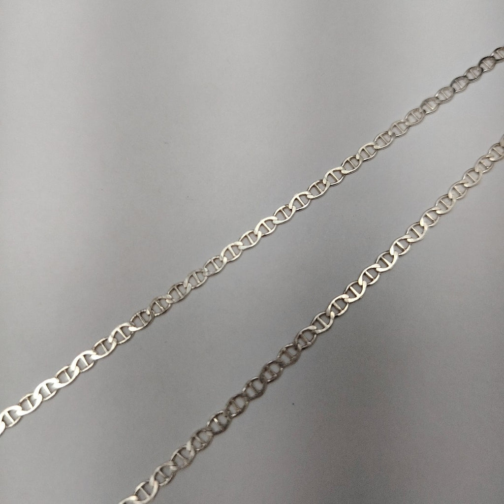 CADENA TEJIDO GUCHI PLATA .925 60 CM 3.8 GR (NUEVO)