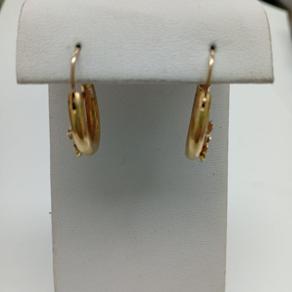 ARRACADAS PAR ORO 18 K 6.3 GRMS (SEMINUEVO)