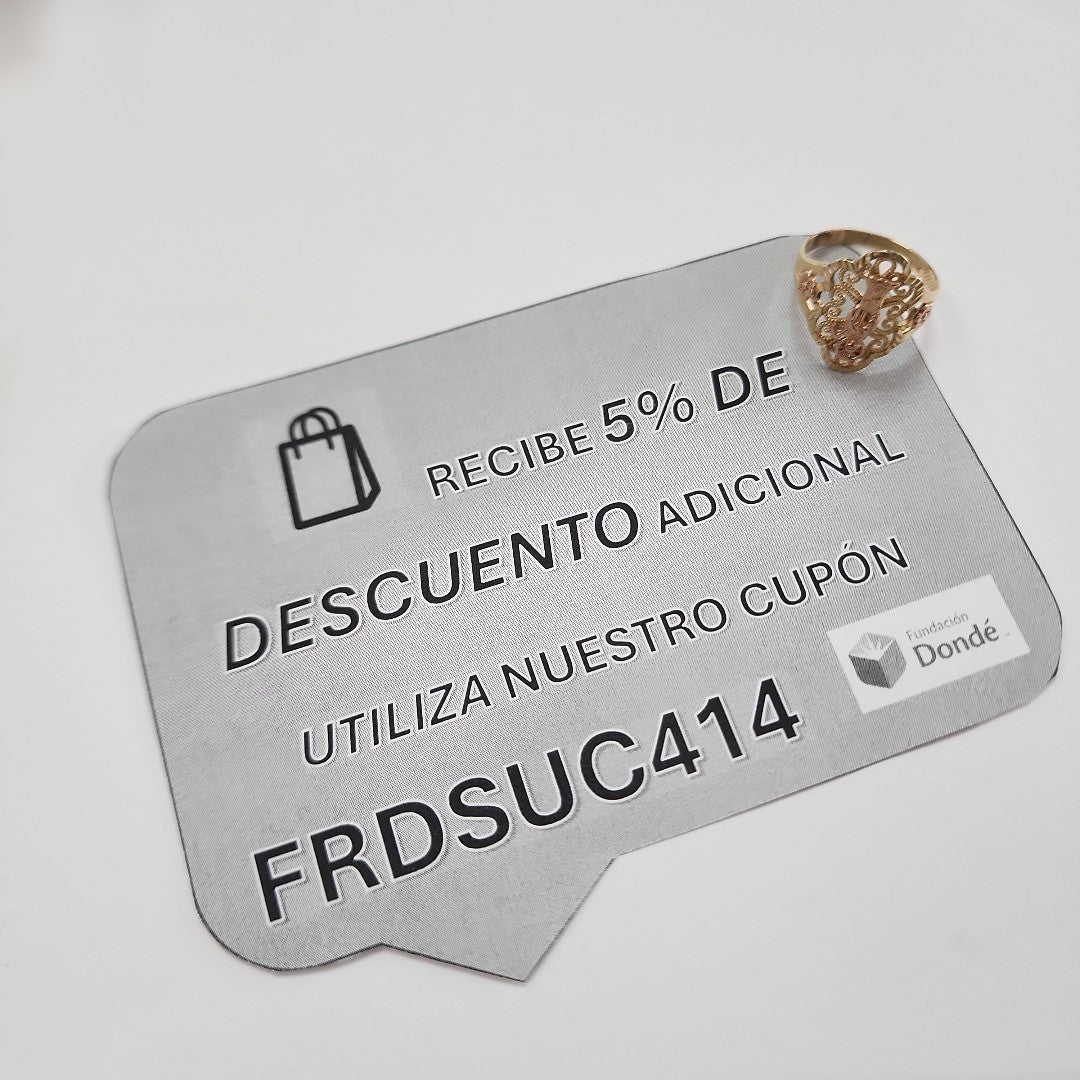 ANILLO ORO 14 K 2,80 GRMS (SEMINUEVO)