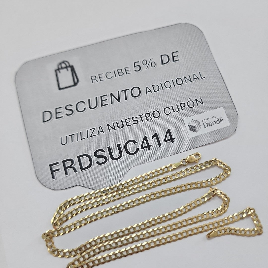 CADENA ORO 14 K 9,10 GRMS (SEMINUEVO)