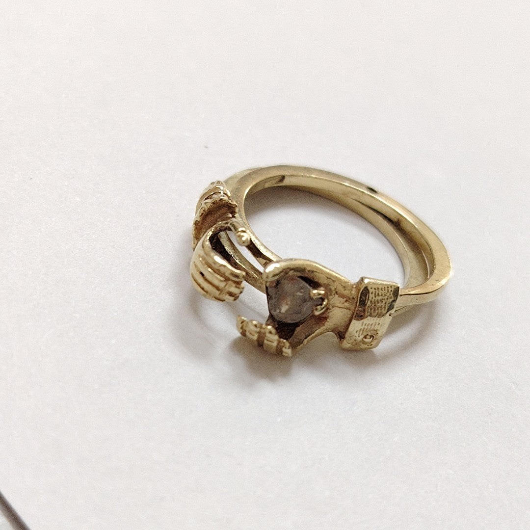ANILLO ORO 10 K 3.9 GRMS (SEMINUEVO)
