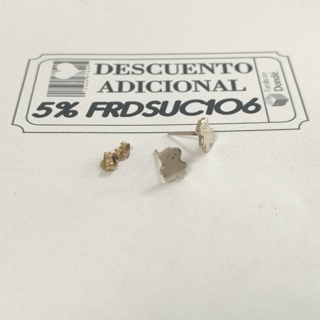 BROQUELES PAR ORO 14 K 1,50 GRMS (SEMINUEVO)