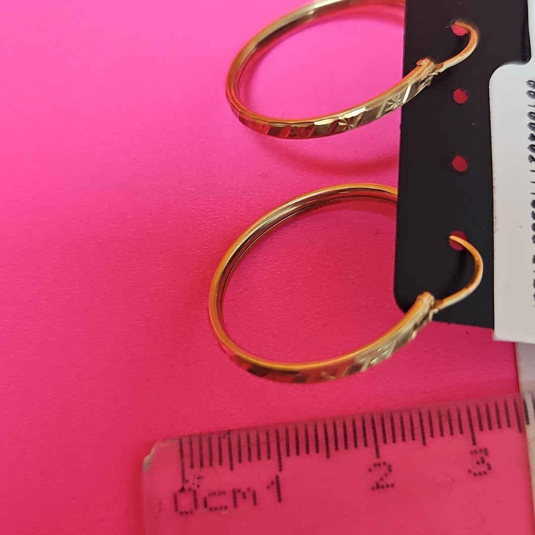 ARRACADAS PAR ORO 10 K 2.2 GRMS (SEMINUEVO)