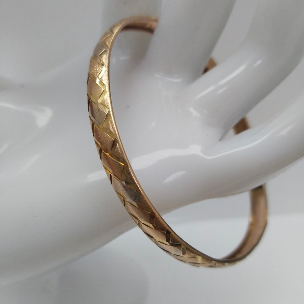 PULSERA RIGIDA ORO 14 K 6,40 GRMS (SEMINUEVO)