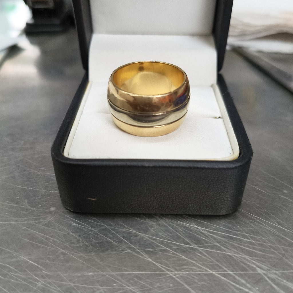 ARGOLLA ORO, ORO BLANCO 10 K 6.1 GRMS (SEMINUEVO)