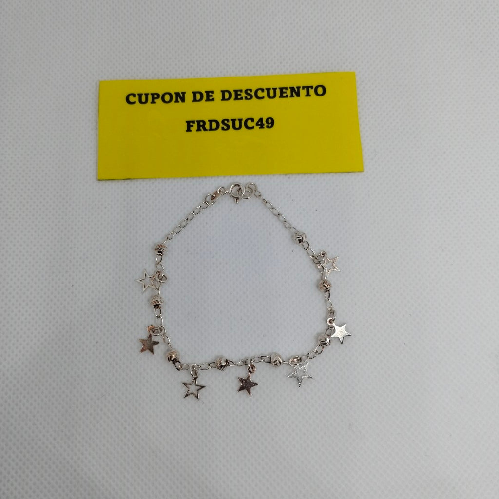PULSERA TEJIDO ESPECIAL PLATA .925 18 CM 3.1 GR (NUEVO)