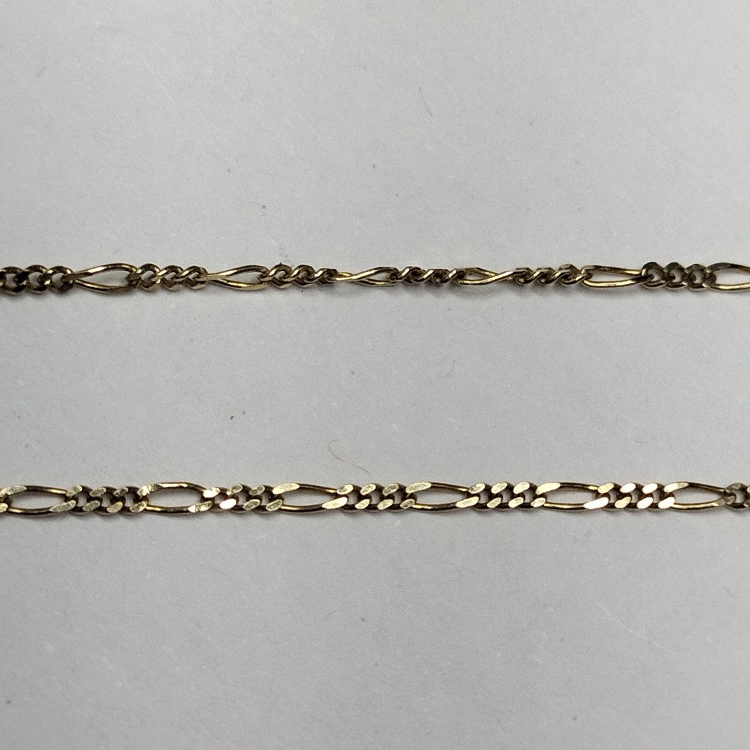 CADENA, MEDALLA RELIGIOSA ORO 14 K 3.1 GRMS (SEMINUEVO)